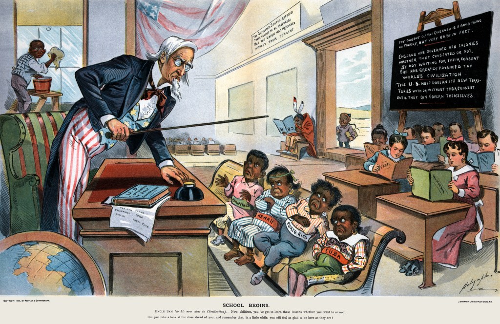 School_Begins_(Puck_Magazine_1-25-1899,_cropped)